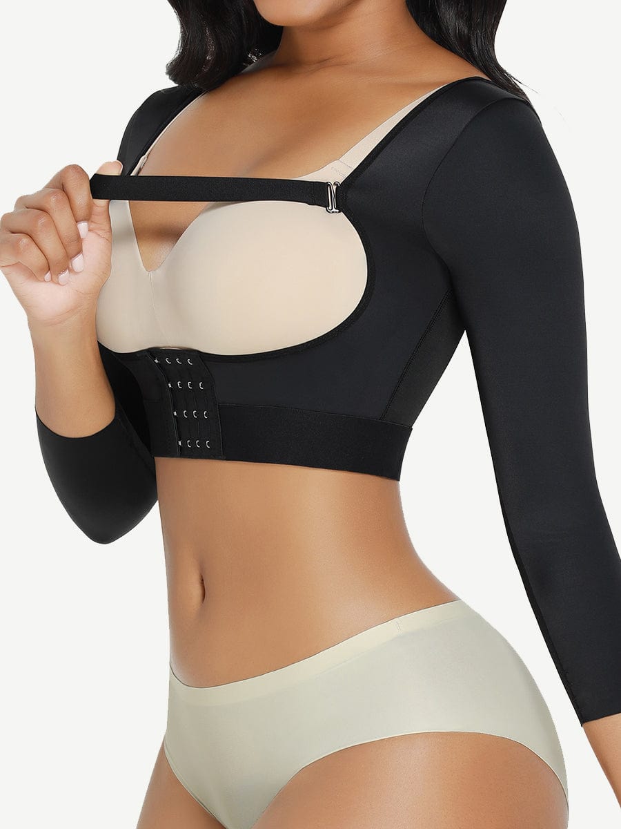 Postsurgical Anti-Shake Compression Top with Adjustable Hooks