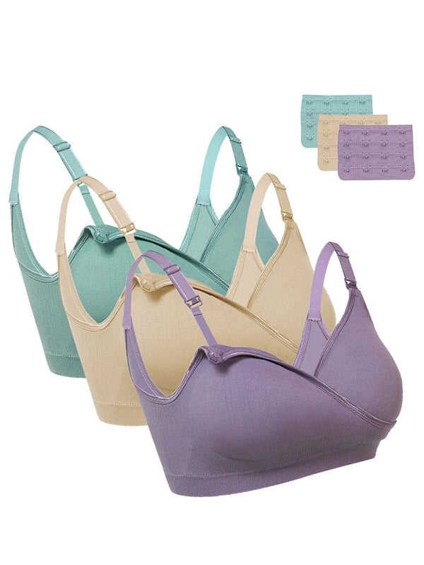 Ultimate Comfort: Seamless Adjustable Nursing Bra Set