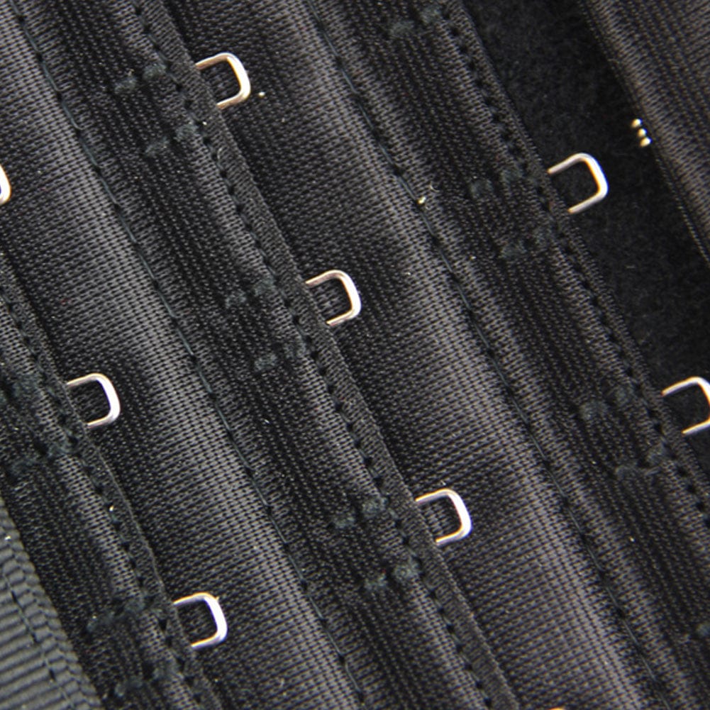 25 Steel Boned Latex Waist Trainer for Ultimate Compression