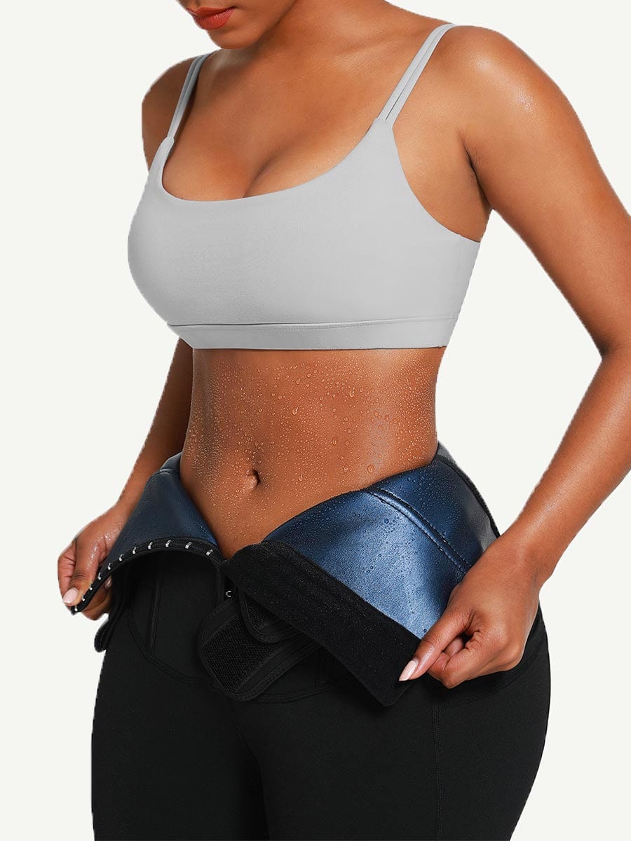 Sculpting Yoga Leggings with Slimming Belt & Pocket