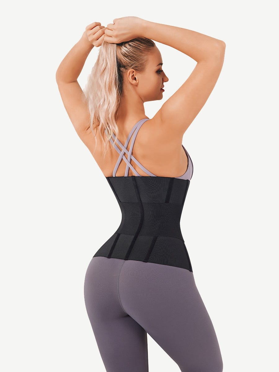 Elite Latex Waist Trainer with Abdominal Binder