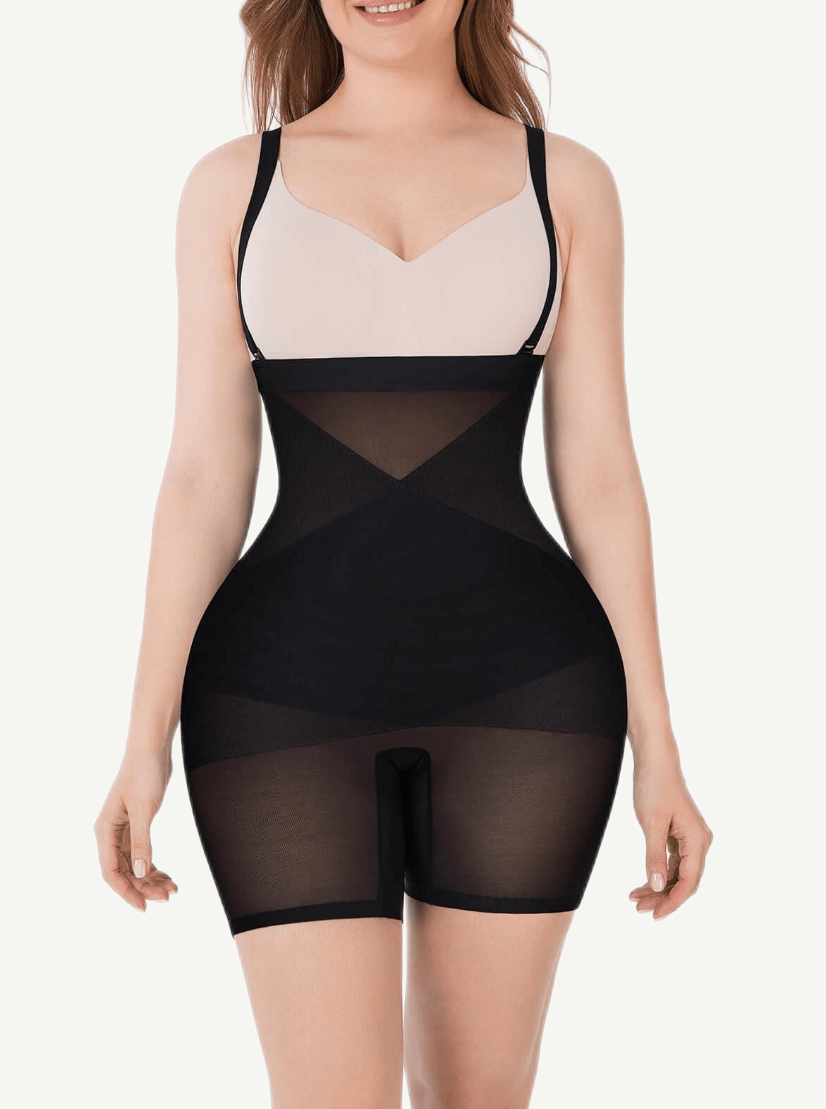 Sculpt & Shape Bodysuit Shorts with Steel Support