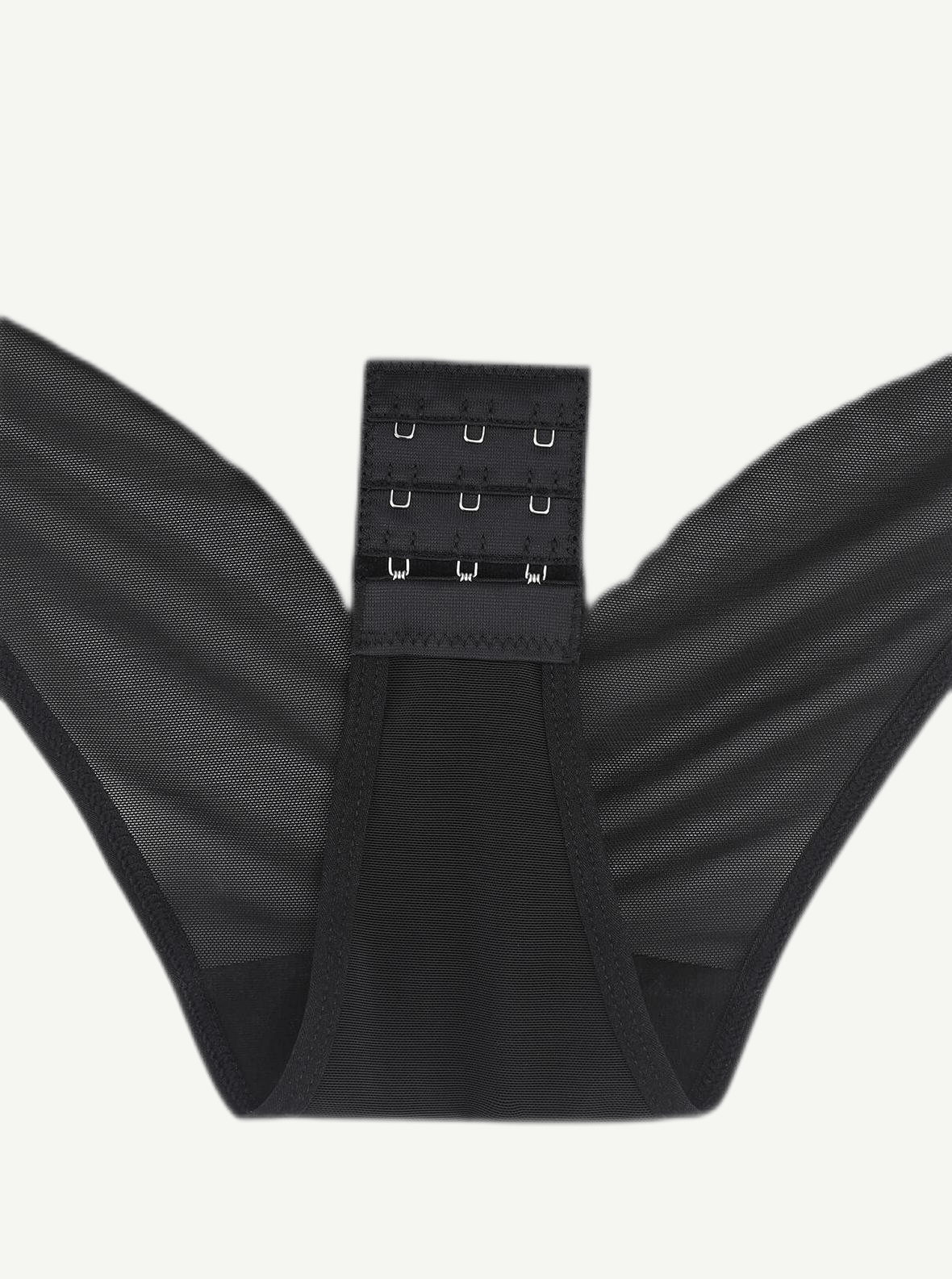 Abdominal Control Crossover Panties with Butt-Lifting Design
