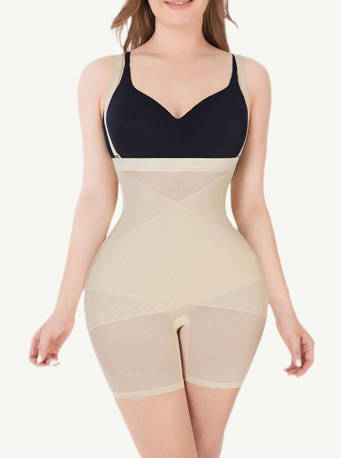 Sculpt & Shape Bodysuit Shorts with Steel Support