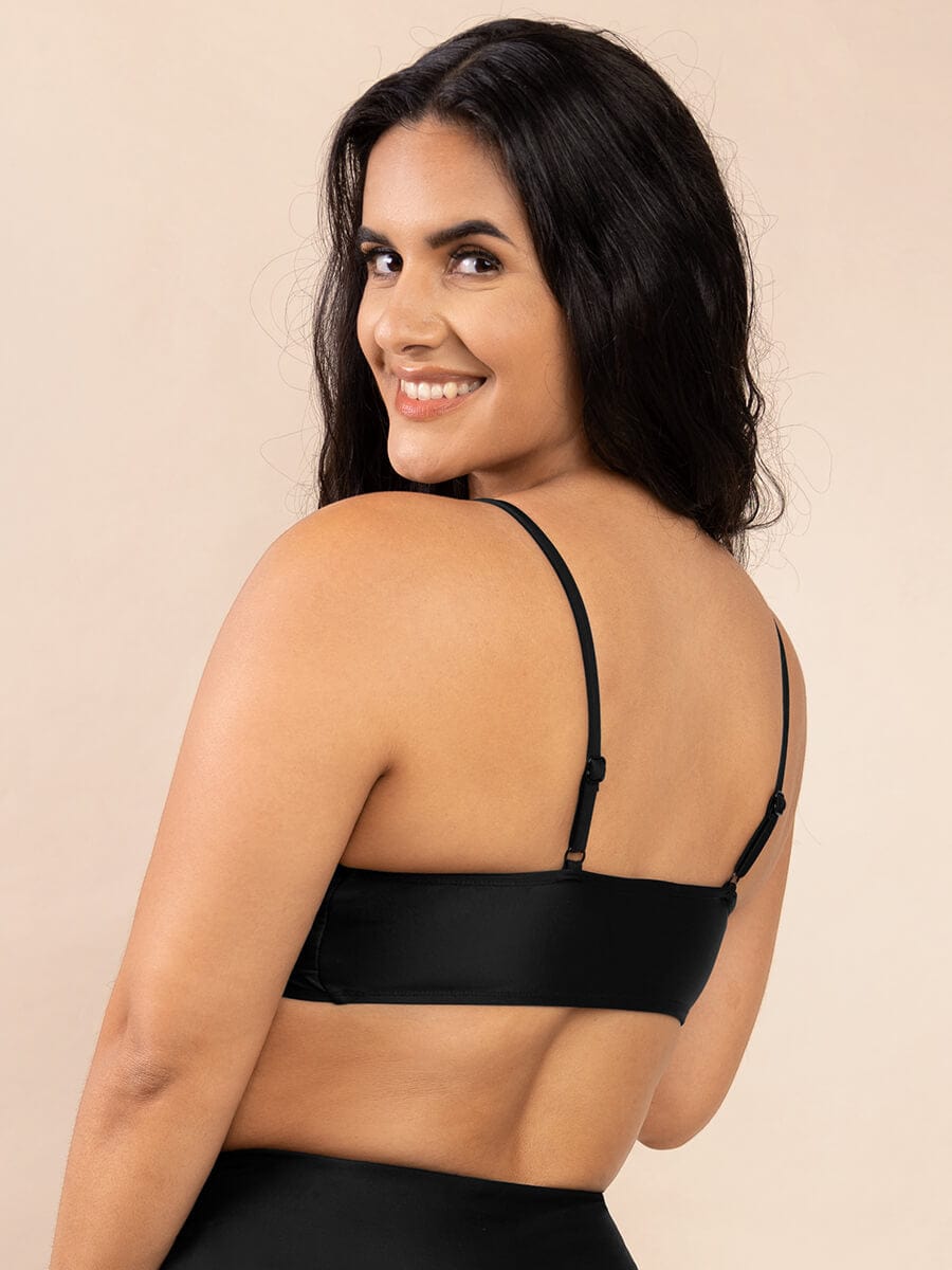 Elegant Cross-Front Body Shaper Swimsuit