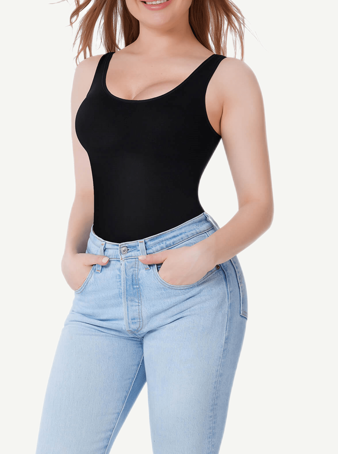 Reversible Tummy Control Seamless Shapewear Vest