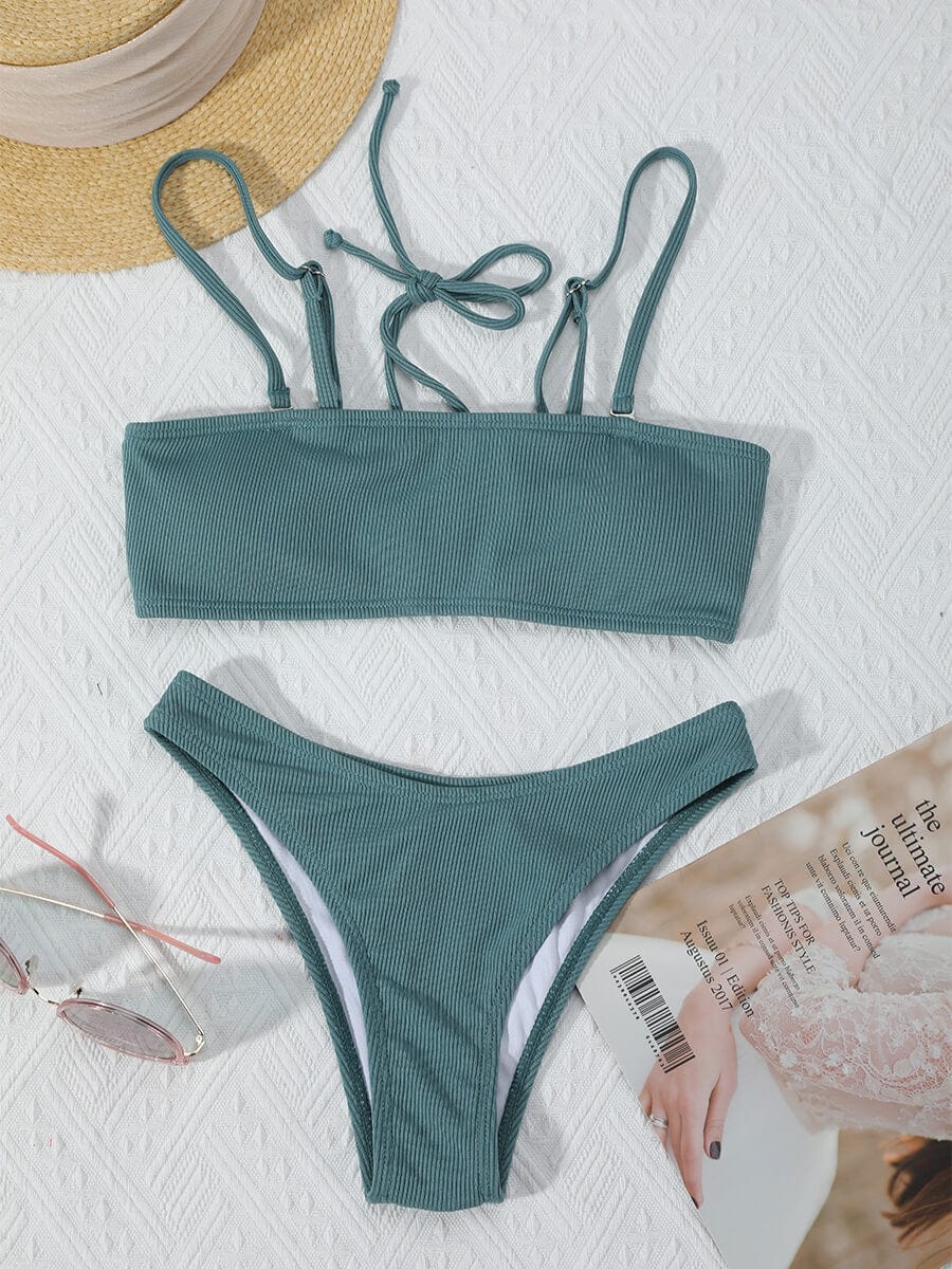 Sultry Summer Textured Bikini