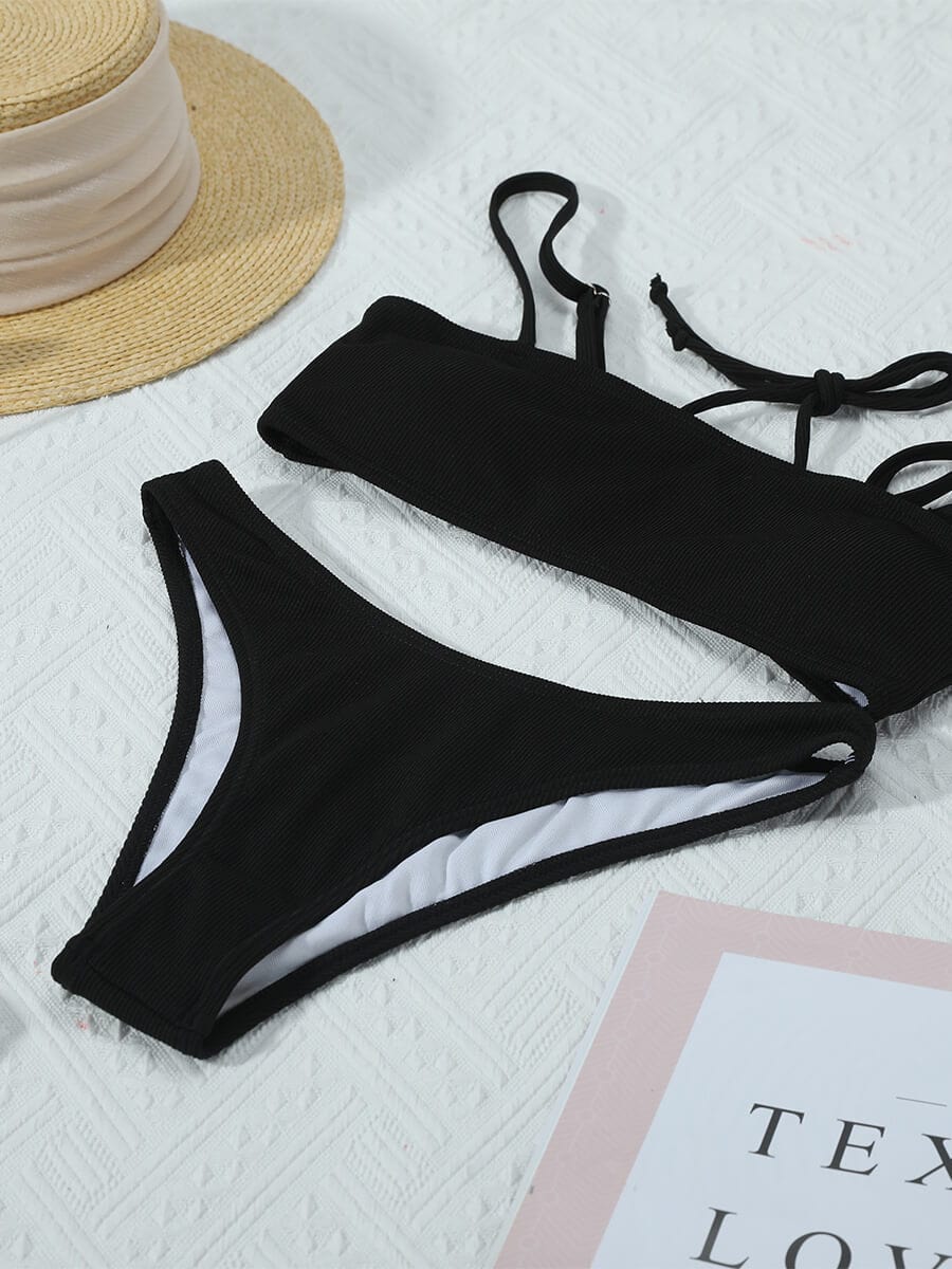 Sultry Summer Textured Bikini