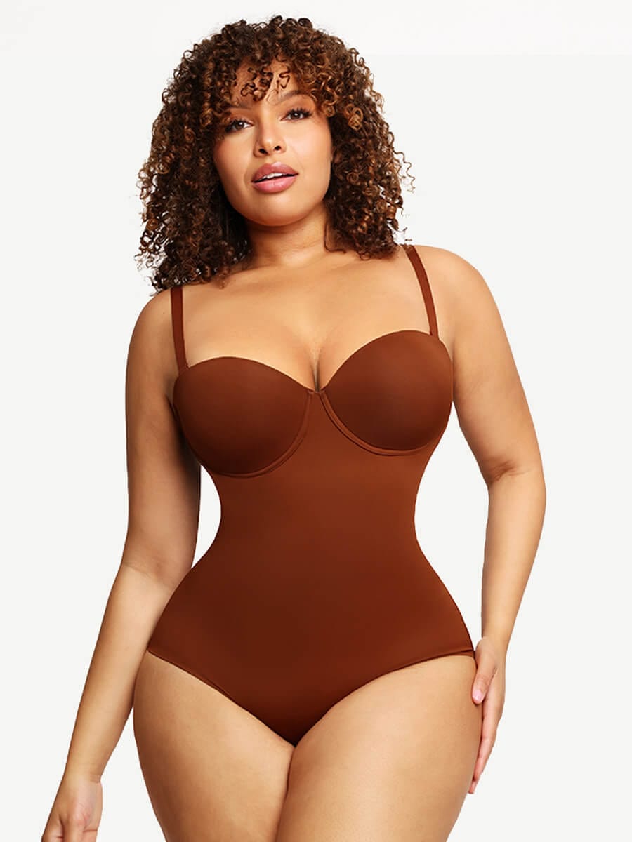 Elegant Supportive Bodysuit with Convertible Straps