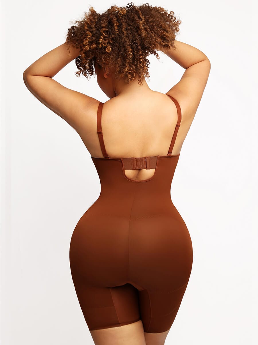 Ultimate Back Smoothing Strapless Bodysuit with Underwire Cups