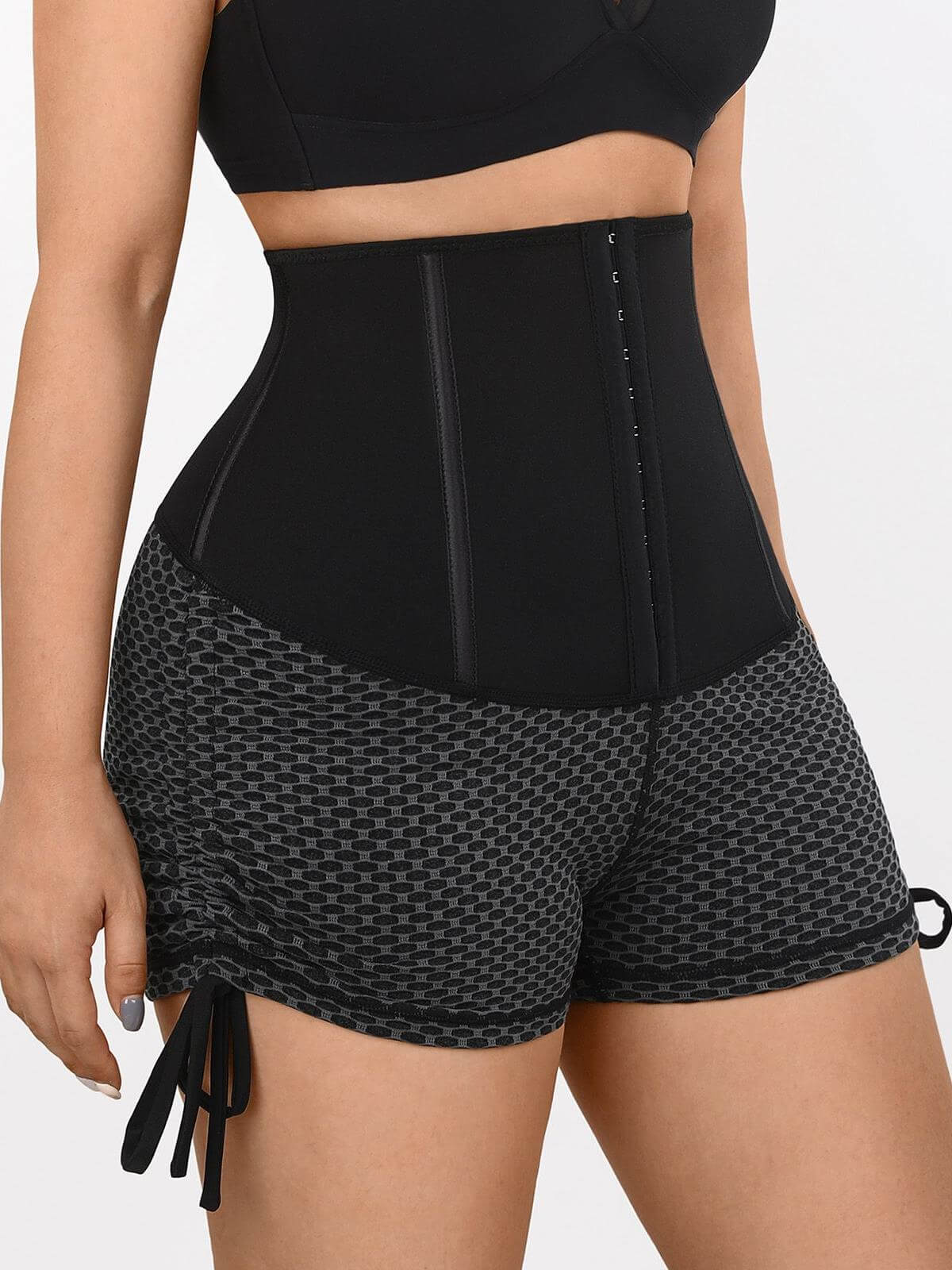 Thermo Compression Sauna Shorts - Slimming Body Shaper for Thighs & Waist