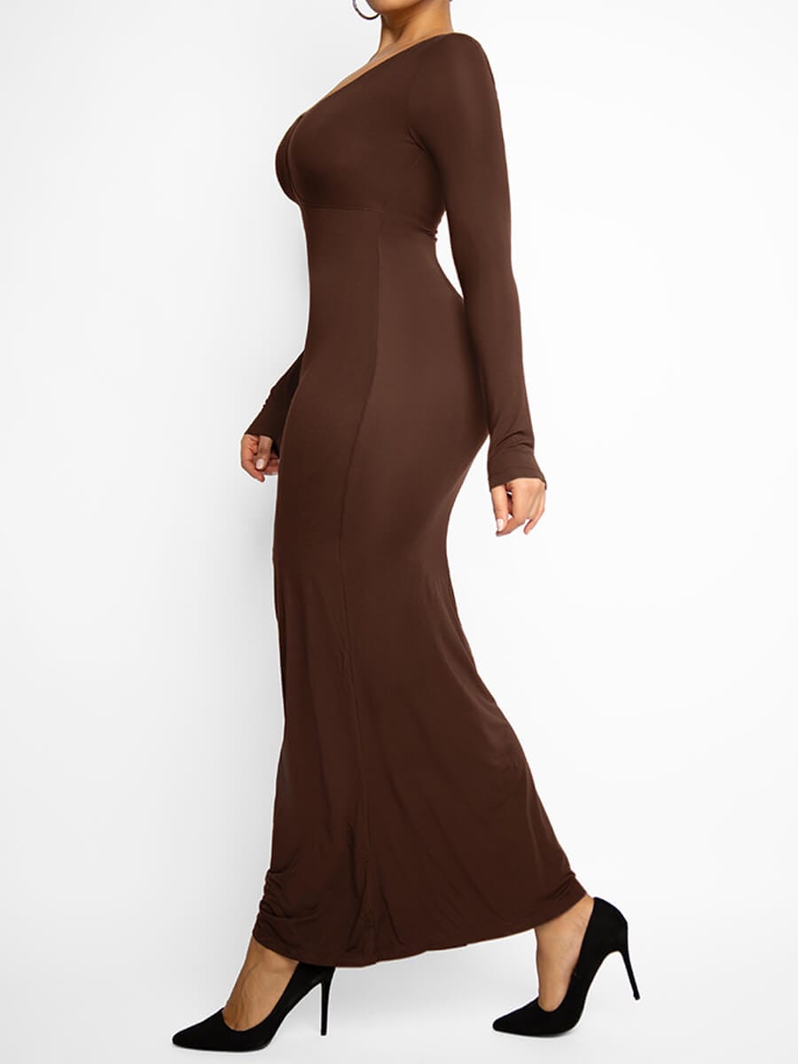 Light Shaping Abdomen Control Shapewear Dress