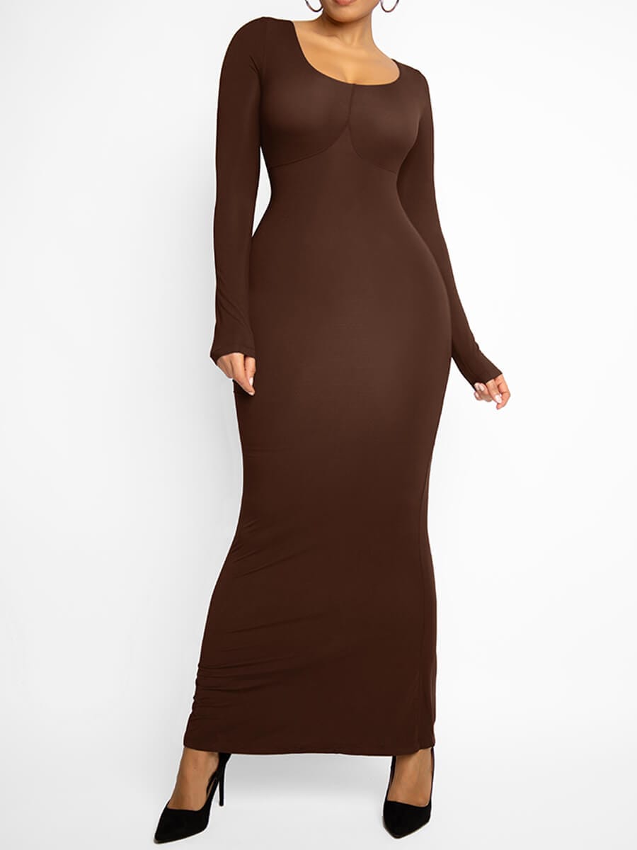 Light Shaping Abdomen Control Shapewear Dress