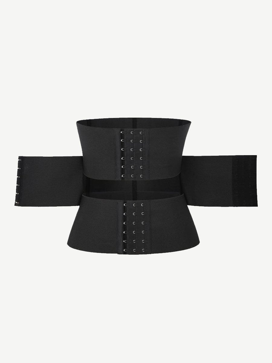 3-Piece Adjustable Latex Tummy Shaper Wrap