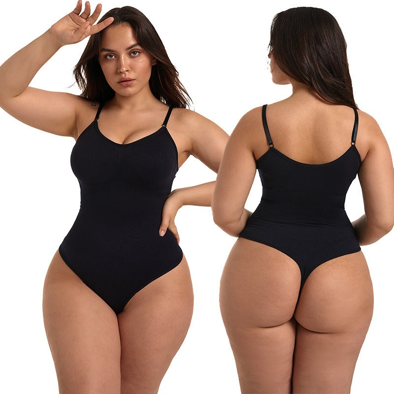 Seamless Waist-Cinching & Hip-Lifting Shapewear Thong
