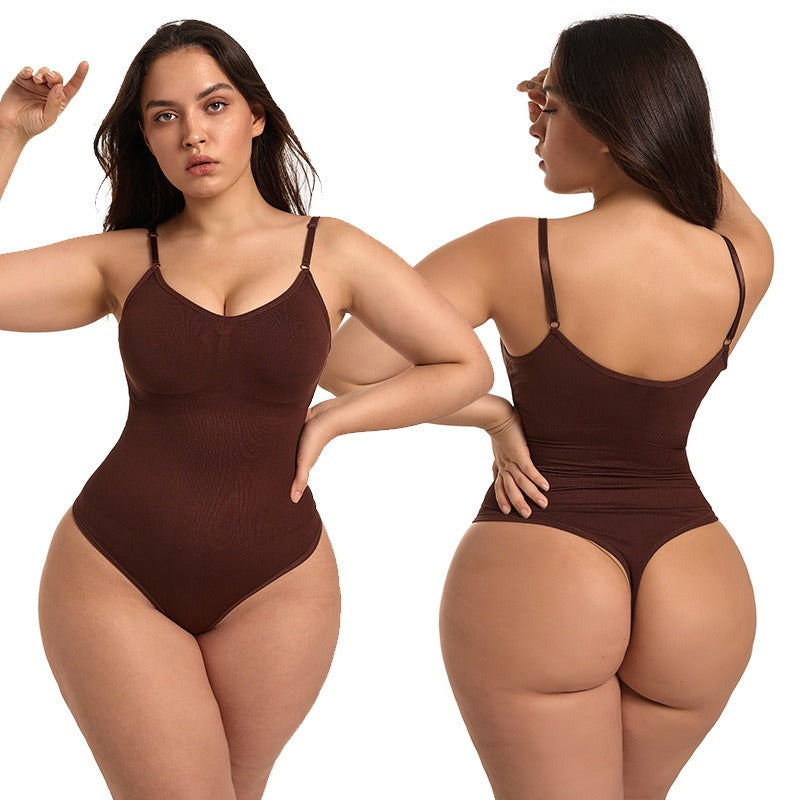 Seamless Waist-Cinching & Hip-Lifting Shapewear Thong