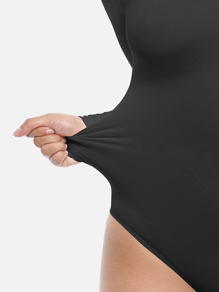Seamless SlimFit Long Sleeve Bodysuit Shapewear