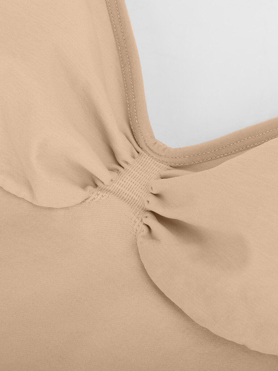 Seamless Full Body Shaper with Breast and Abdomen Support