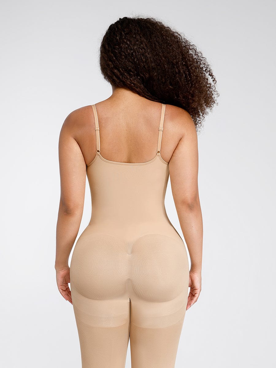 Seamless Full Body Shaper with Breast and Abdomen Support