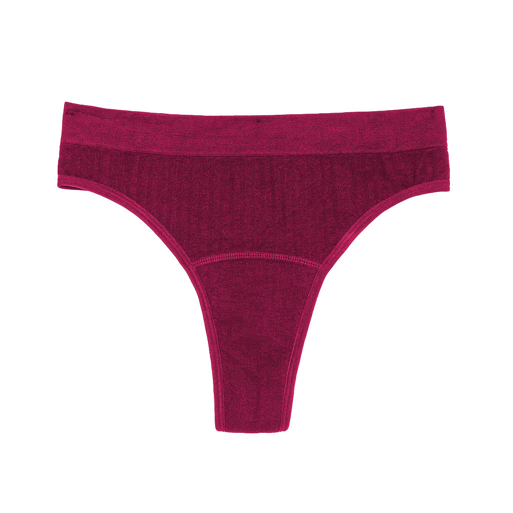 The Thong Period. in SportyStretch™ For Light Flows