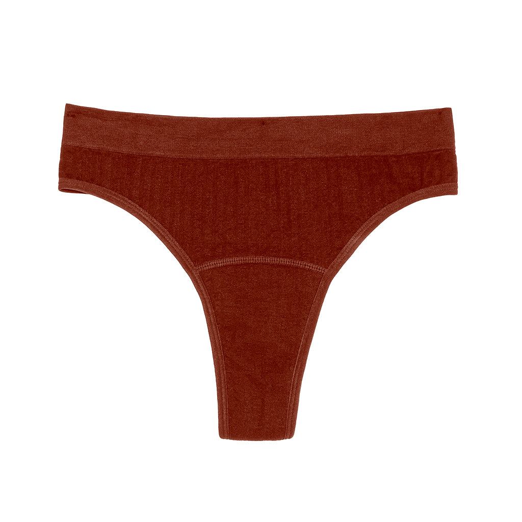 The Thong Period. in SportyStretch™ For Light Flows