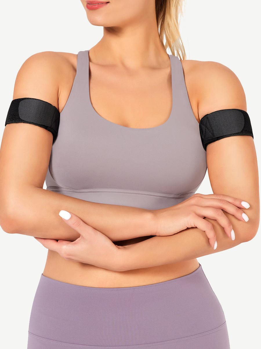 Adjustable Arm Compression Bands for Enhanced Workout