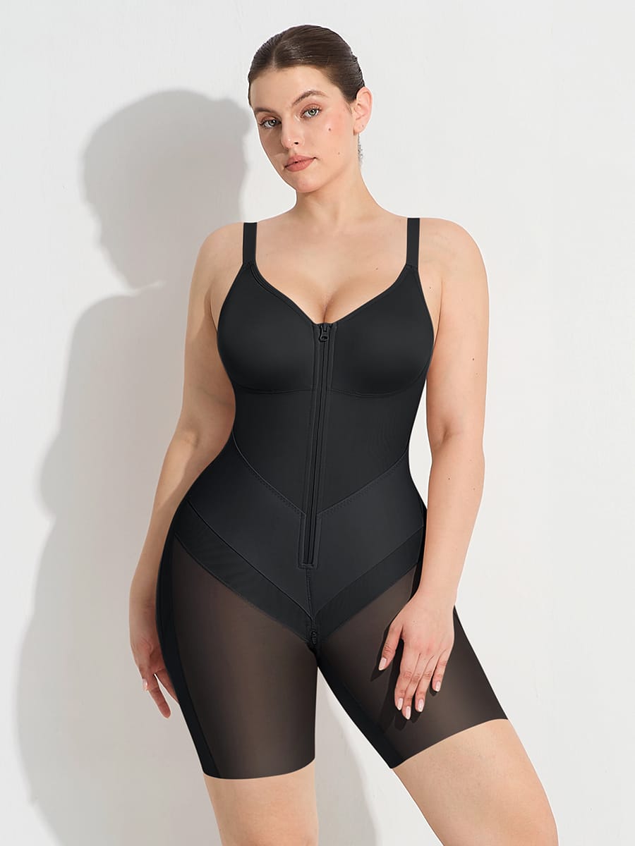 Sculpt & Support: Full Bust Compression Tummy Control Shaper