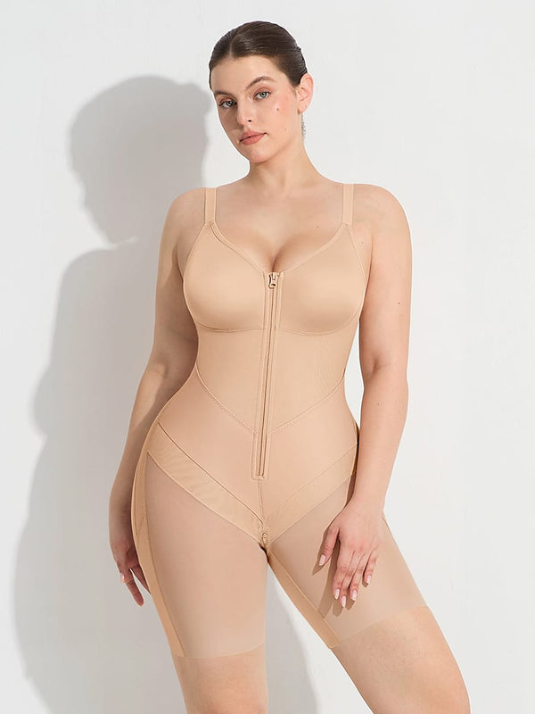 Sculpt & Support: Full Bust Compression Tummy Control Shaper