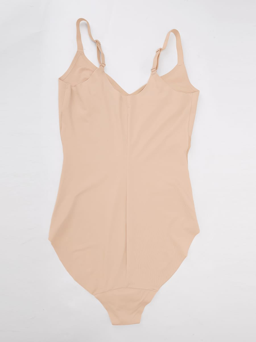 Revolutionary Liquid LYCRA™ Shaping V-Neck Bodysuit