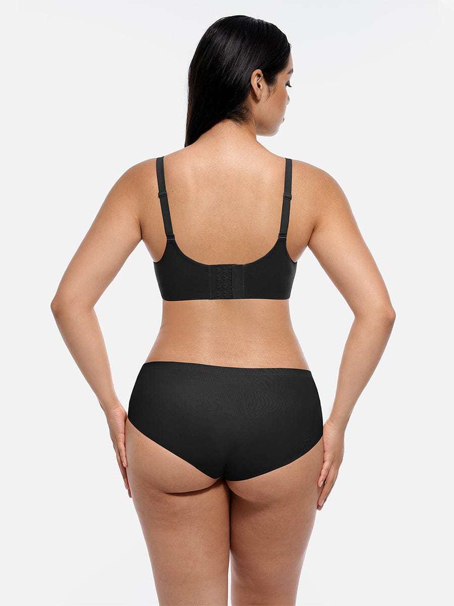 Wireless Push-Up Demi Bralette for Effortless Comfort