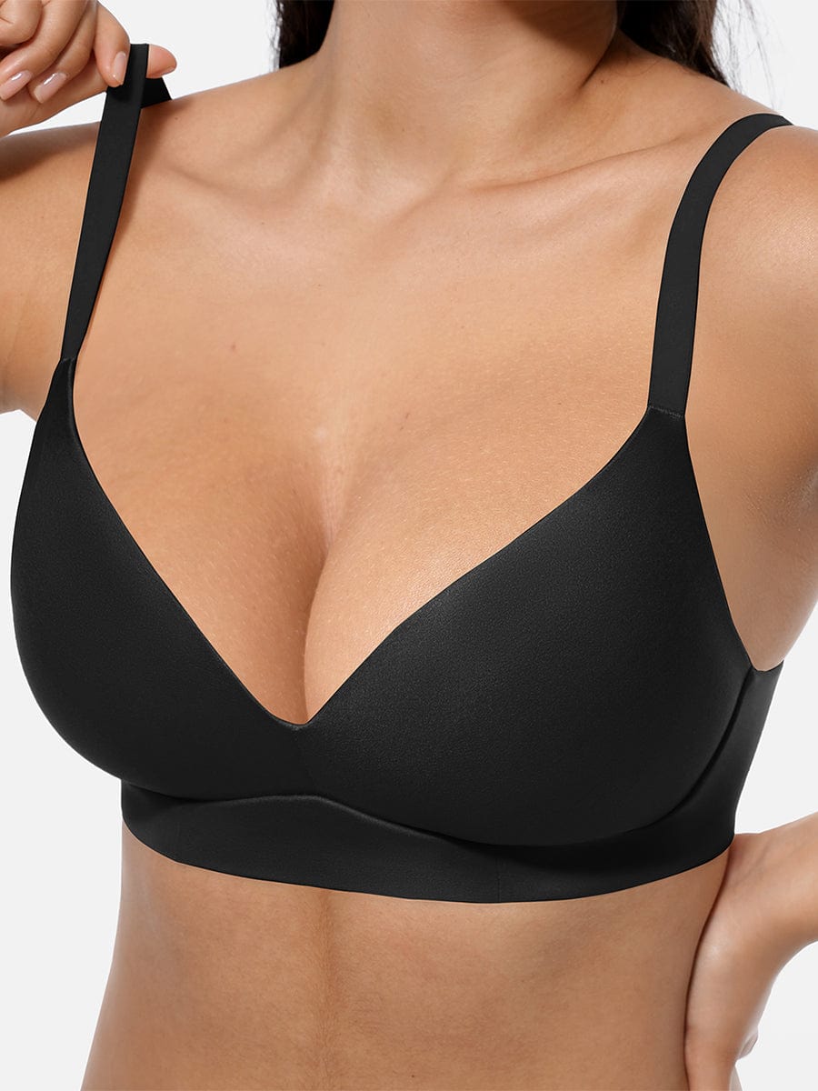 Wireless Push-Up Demi Bralette for Effortless Comfort
