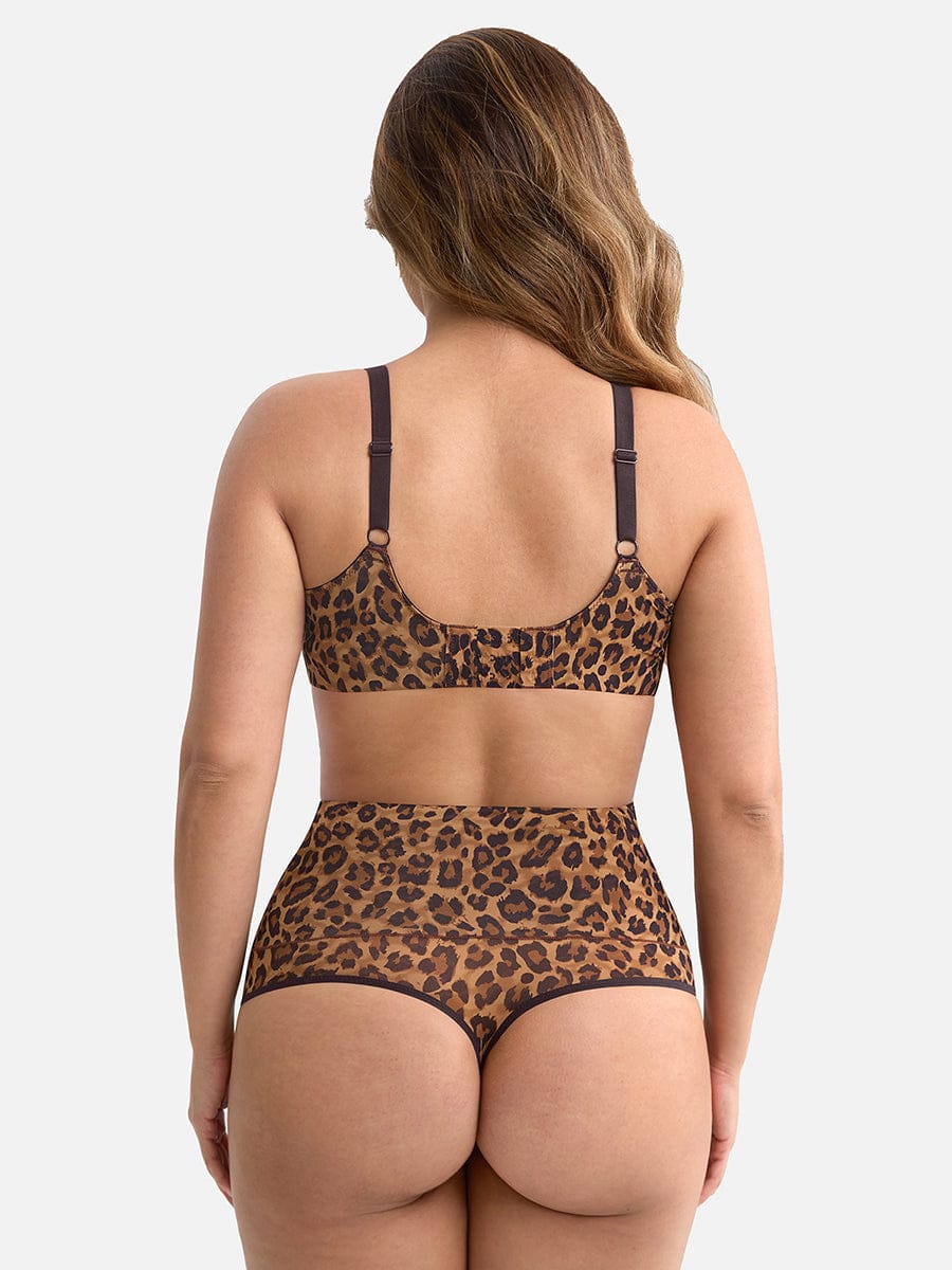 Seamless V-Neck Comfort Bralette with Adjustable Straps