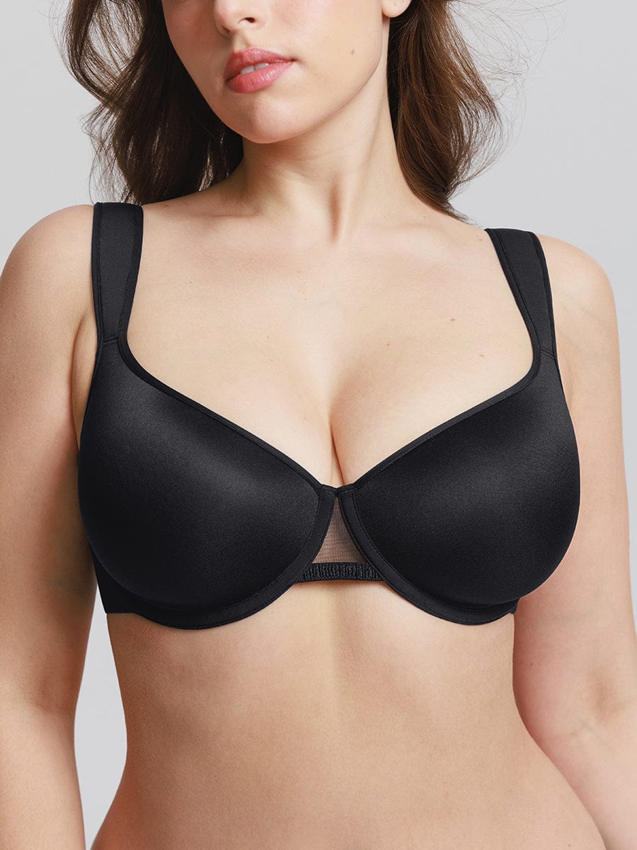 Luxurious Full Coverage Underwire Bra with Memory Foam Support