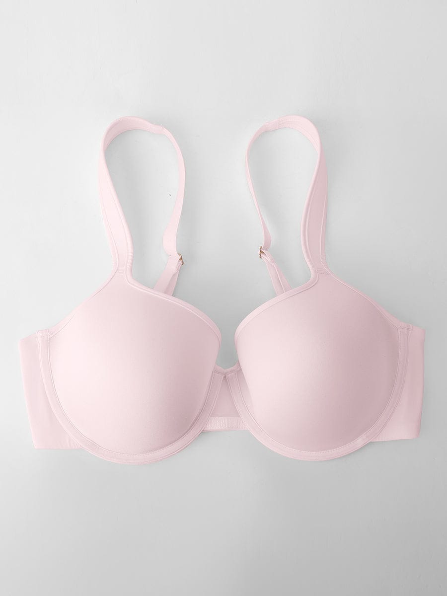 Luxurious Full Coverage Underwire Bra with Memory Foam Support
