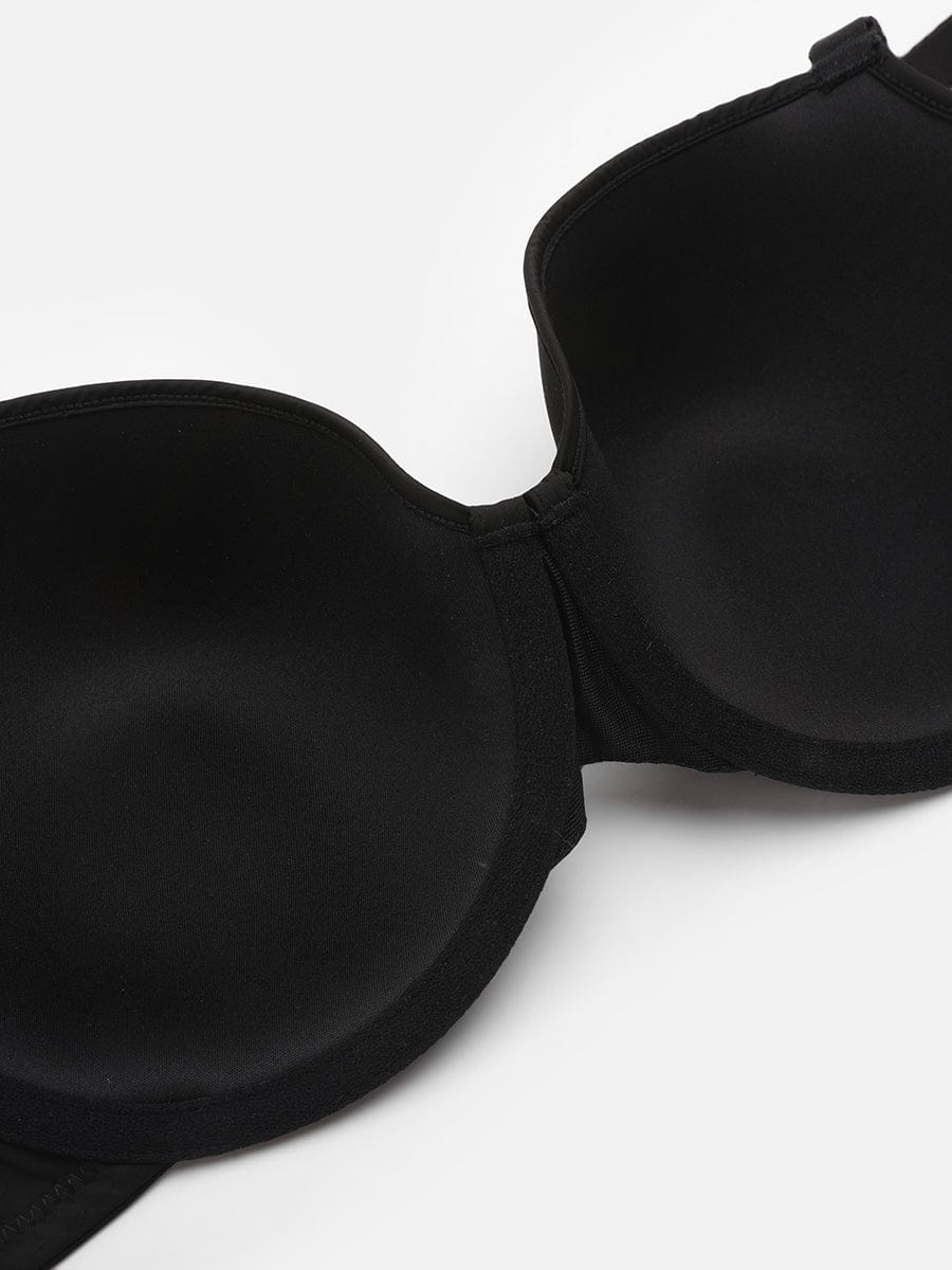 Invisible Memory Foam Demi T-Shirt Bra with Underwire Support