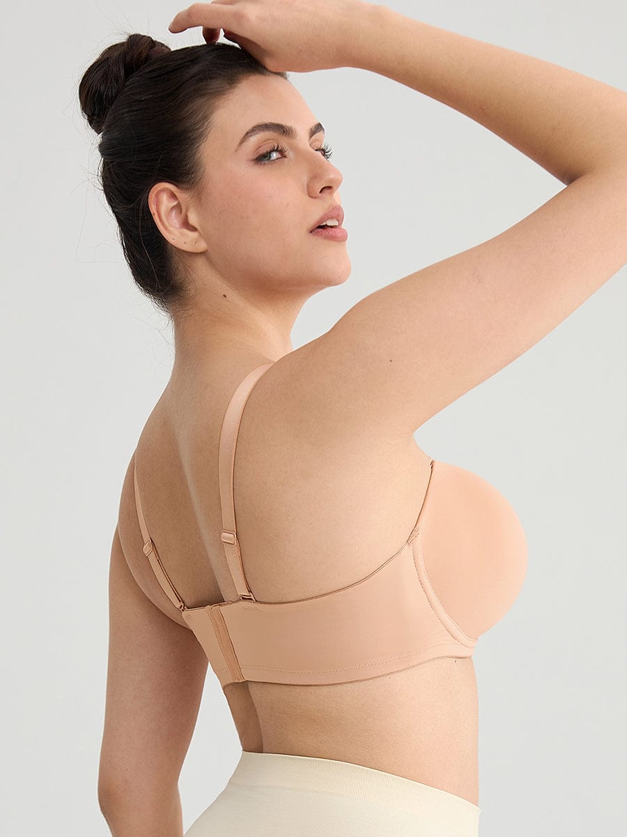 Strapless GatherLift Bra - Ultimate Anti-Slip Bust Support
