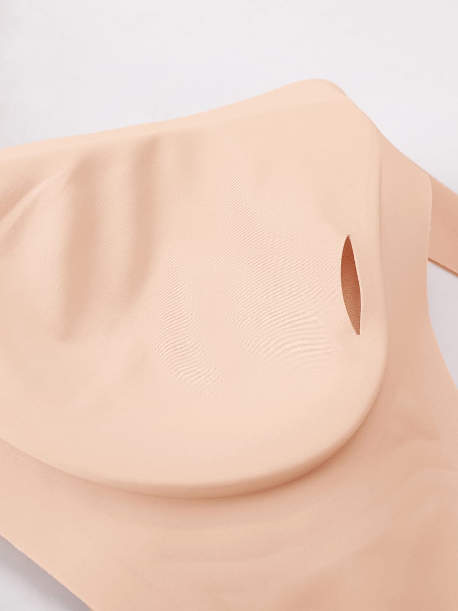 Seamless Jelly Support Wireless Bra for Full-Bust Comfort