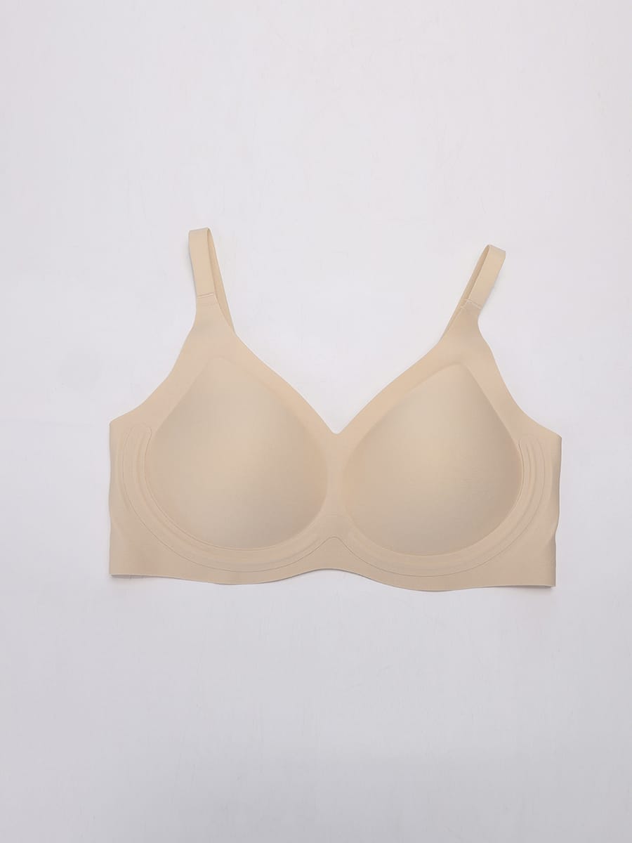 Revolutionary Jelly Support Seamless T-Shirt Bra for Full Figures