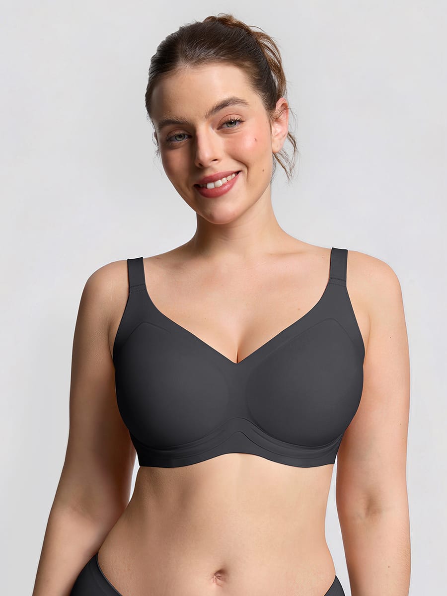 Revolutionary Jelly Support Seamless T-Shirt Bra for Full Figures