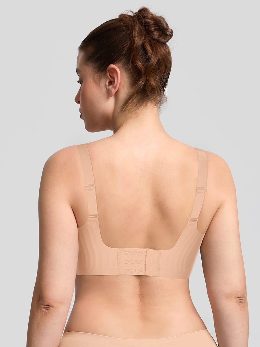 Revolutionary Jelly Support Seamless T-Shirt Bra for Full Figures