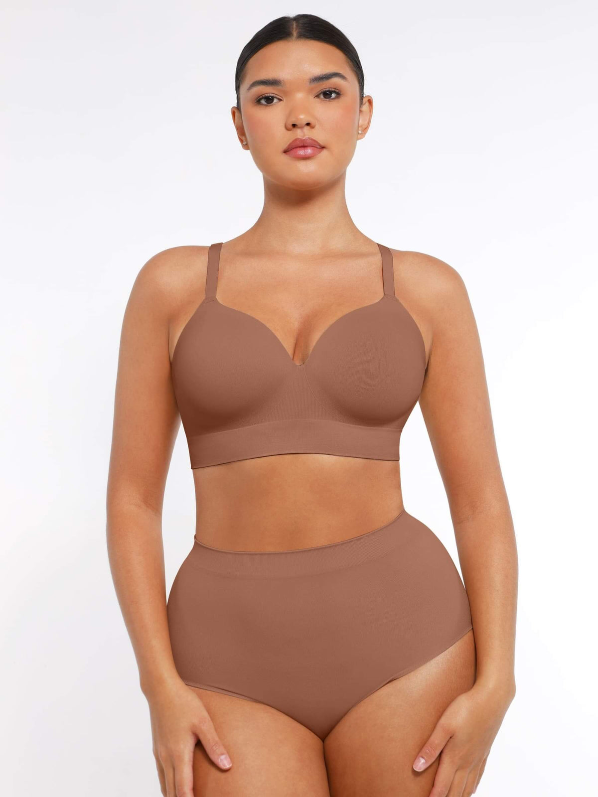 Seamless Support Shapewear Bra with Wireless Comfort