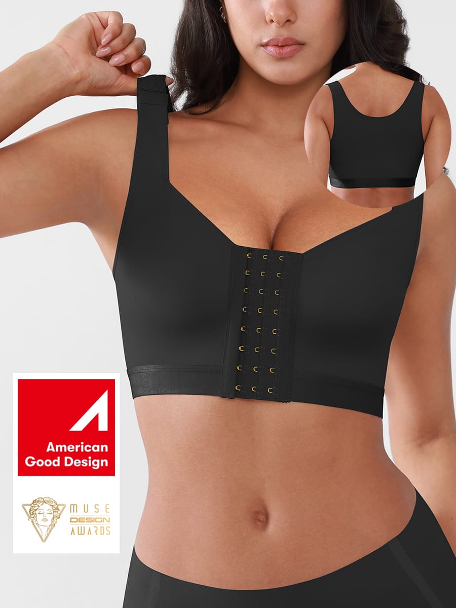 Post-Surgery Comfort Bra with Front Closure