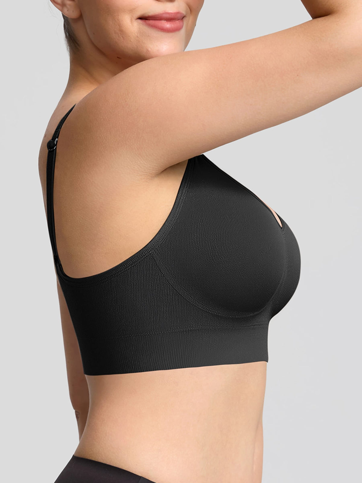 Adjustable Strap Push-Up Shapewear Bra