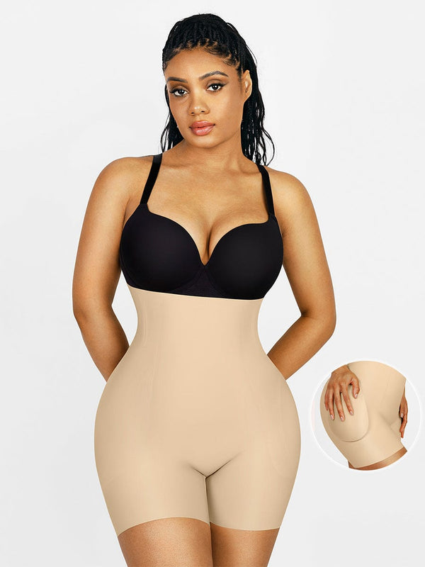 High-Waisted Air Slim Butt Lifter with Removable Hip Pads