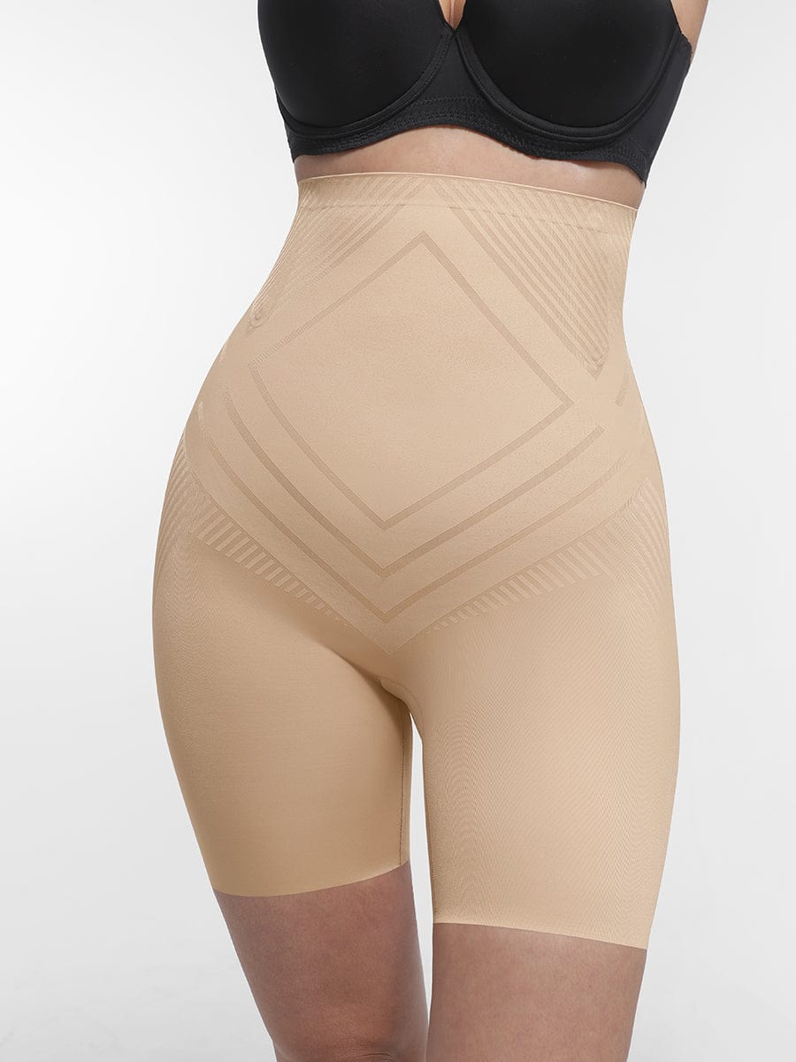 Seamless Ultra-High Waist Liquid Spandex Thigh Slimmer