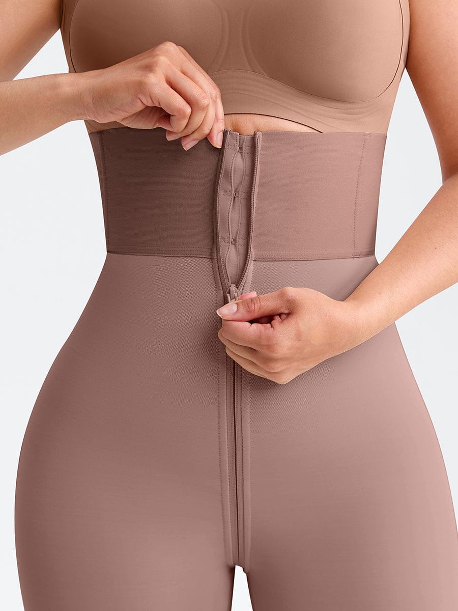 Invisible Mermaid Full Body Zipper Shapewear with Tummy Control & Butt Lifter