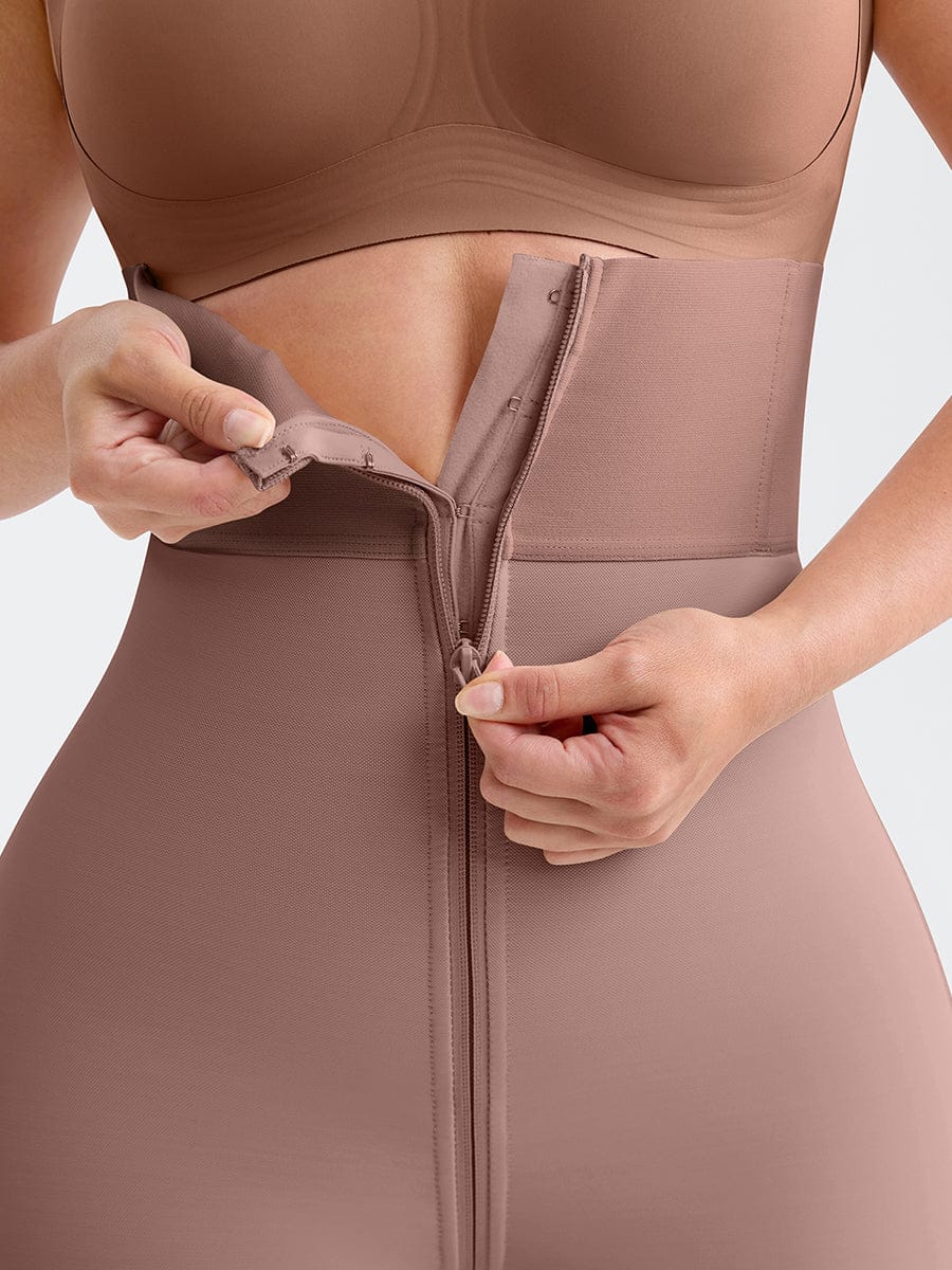Invisible Mermaid Full Body Zipper Shapewear with Tummy Control & Butt Lifter