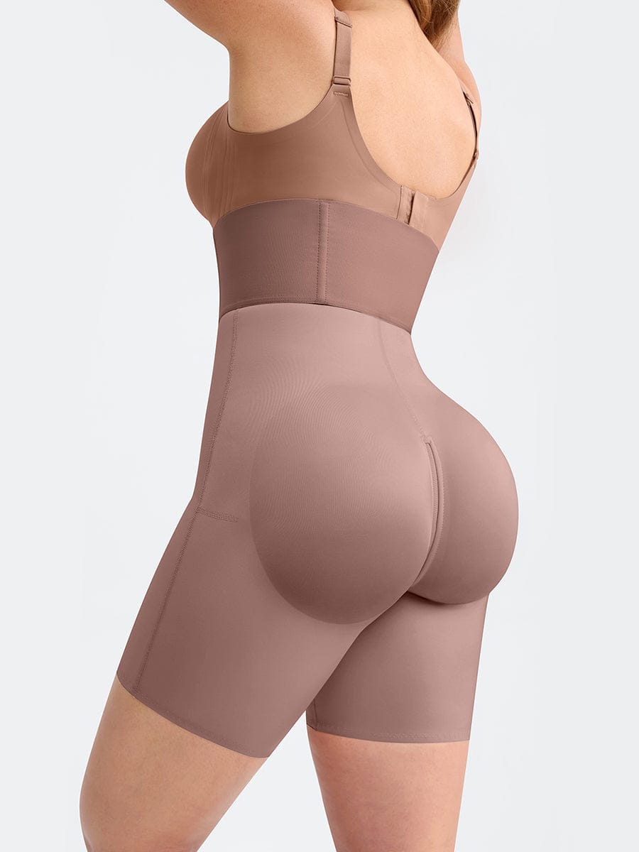 Invisible Mermaid Full Body Zipper Shapewear with Tummy Control & Butt Lifter