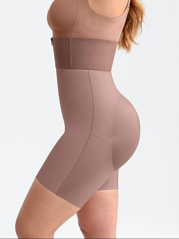 Invisible Mermaid Full Body Zipper Shapewear with Tummy Control & Butt Lifter