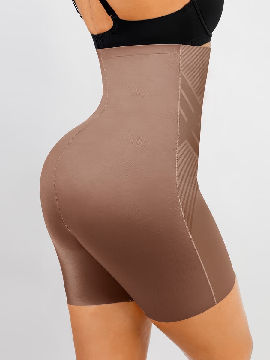 Seamless Ultra-High Waist Liquid Spandex Thigh Slimmer